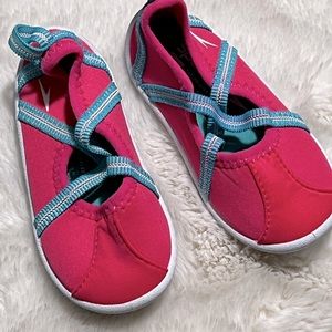 Pink/blue Speedo Toddler Mary Jane Water Shoes-taffy 5-6